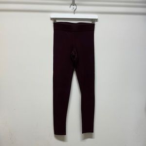 AEO Aerie Maroon Yoga Leggings